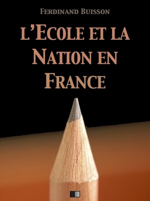 cover image of L'École et la Nation en France